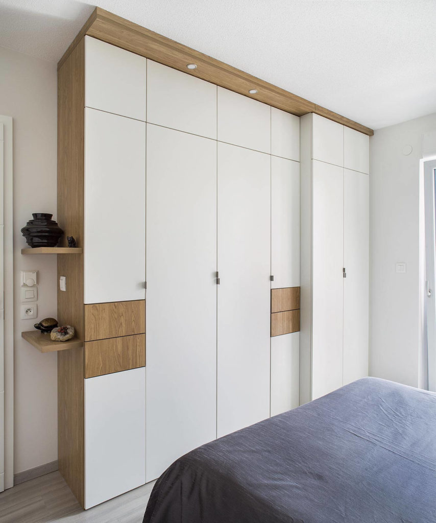 Armoire placards sur mesure avec éclairage à Paris