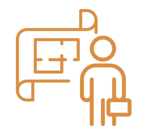 Pictogramme Fabrication de meubles sur mesure pour aménagement intérieur à Paris